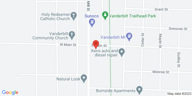 534 E Main St, Vanderbilt, Michigan, MI, 49795-9784 Map