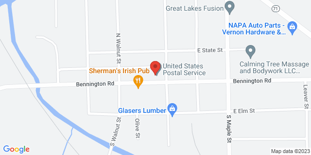 137 E Main St, Vernon, Michigan, MI, 48476-9998 Map