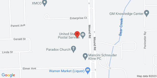 28401 Mound Rd, Warren, Michigan, MI, 48090-9998 Map