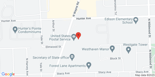 6300 N Wayne Rd, Westland, Michigan, MI, 48185-9998 Map