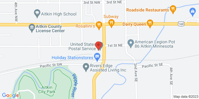 15 Minnesota Ave N, Aitkin, Minnesota, MN, 56431-1407 Map