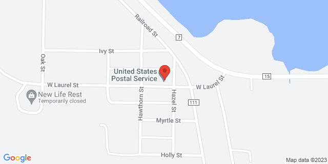 110 E Laurel St, Arco, Minnesota, MN, 56113-3009 Map