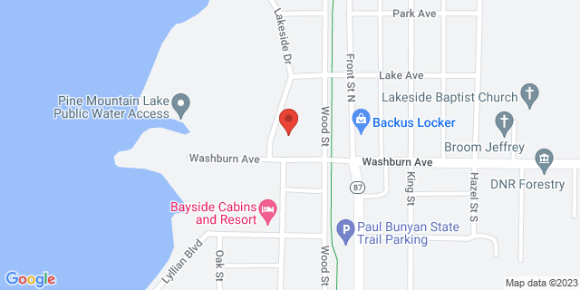 114 Washburn Ave E, Backus, Minnesota, MN, 56435-4500 Map