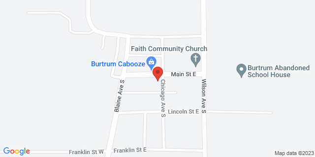 111 Main St W, Burtrum, Minnesota, MN, 56318-1074 Map