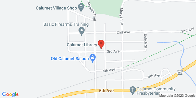 930 Gary St, Calumet, Minnesota, MN, 55716-5000 Map