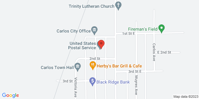 104 Main Ave, Carlos, Minnesota, MN, 56319-4527 Map