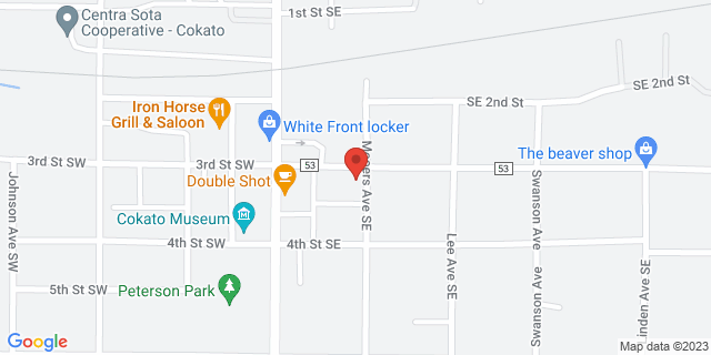 190 3Rd St Se, Cokato, Minnesota, MN, 55321-9650 Map