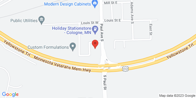 509 Paul Ave S, Cologne, Minnesota, MN, 55322-2600 Map