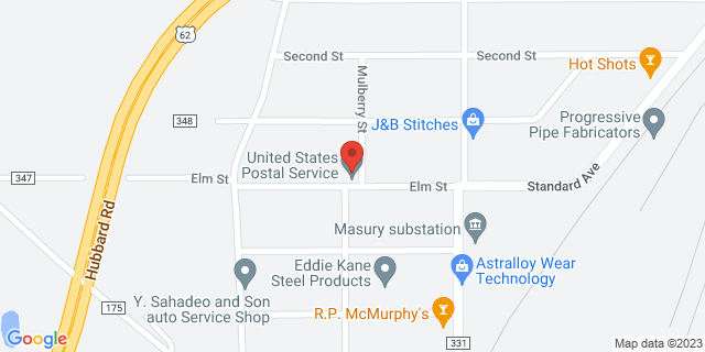 7835 Elm St, Masury, Ohio, OH, 44438-9998 Map