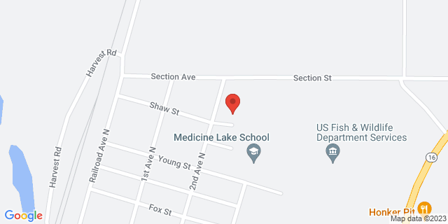 107 2Nd Ave N, Medicine Lake, Montana, MT, 59247-9998 Map