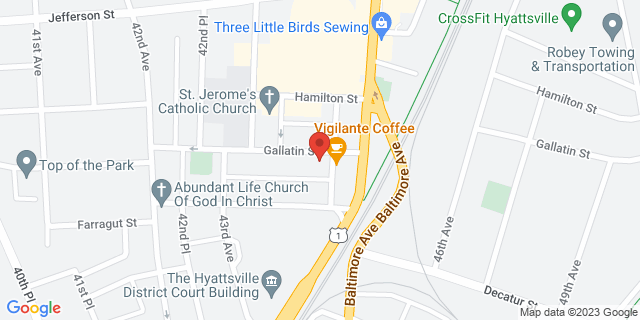 4325 Gallatin St, Hyattsville, Maryland, MD, 20781-2051 Map