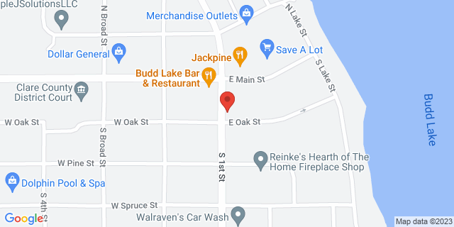 191 S 1St St, Harrison, Michigan, MI, 48625-2500 Map