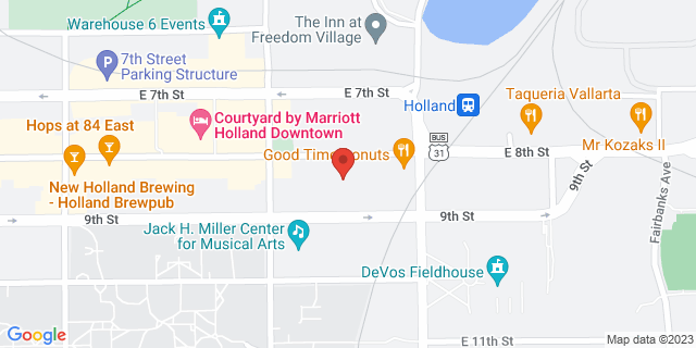 190 E 8Th St, Holland, Michigan, MI, 49423-9998 Map