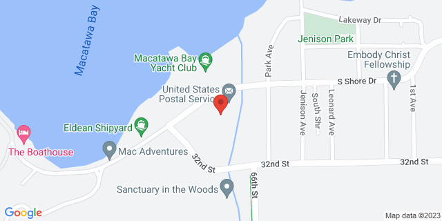 2150 S Shore Dr, Macatawa, Michigan, MI, 49434-9800 Map