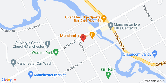 103 E Main St, Manchester, Michigan, MI, 48158-9998 Map