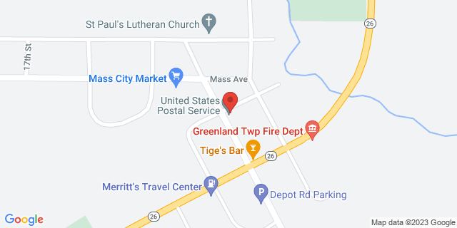 1315 Adventure Ave, Mass City, Michigan, MI, 49948-9611 Map