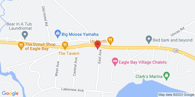 102 East Ave, Eagle Bay, New York, NY, 13331-9998 Map