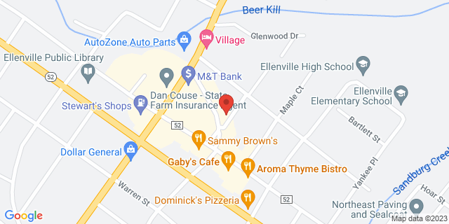 1 Liberty Sq, Ellenville, New York, NY, 12428-9998 Map