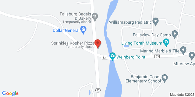 5672 State Route 42, Fallsburg, New York, NY, 12733-9998 Map