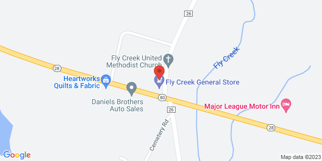 845 County Highway 26, Fly Creek, New York, NY, 13337-9998 Map