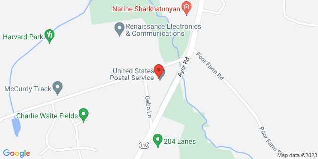 215 Ayer Rd, Harvard, Massachusetts, MA, 01451-9998 Map