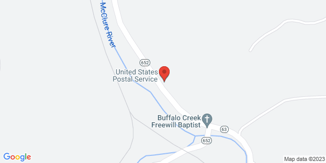 5623 Dante Mountain Rd, Nora, Virginia, VA, 24272-9998 Map