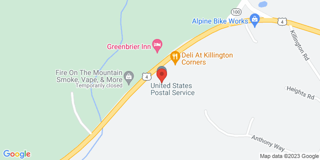 2046 Us Route 4, Killington, Vermont, VT, 05751-9998 Map