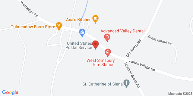 239 Farms Village Rd, West Simsbury, Connecticut, CT, 06092-9998 Map