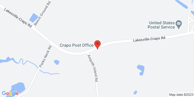 2568 Lakesville Crapo Rd, Crapo, Maryland, MD, 21626-9998 Map