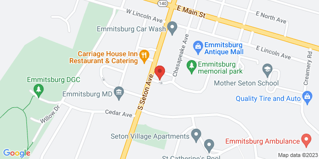 305 S Seton Ave, Emmitsburg, Maryland, MD, 21727-9998 Map