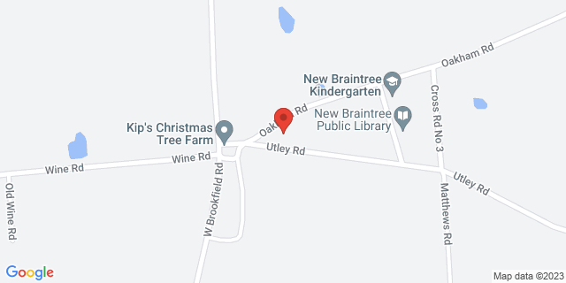 10 Utley Rd, New Braintree, Massachusetts, MA, 01531-9800 Map