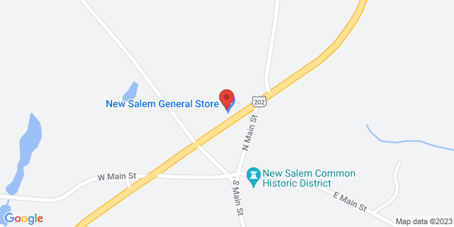 410 Daniel Shays Hwy, New Salem, Massachusetts, MA, 01355-9531 Map