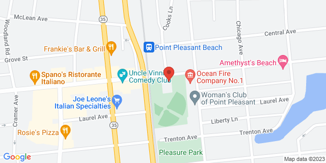 410 Arnold Ave, Point Pleasant Beach, New Jersey, NJ, 08742-9998 Map