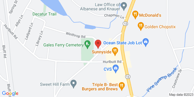 12 Military Hwy, Gales Ferry, Connecticut, CT, 06335-1400 Map