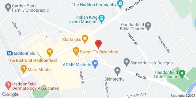 25 S Haddon Ave, Haddonfield, New Jersey, NJ, 08033-9998 Map