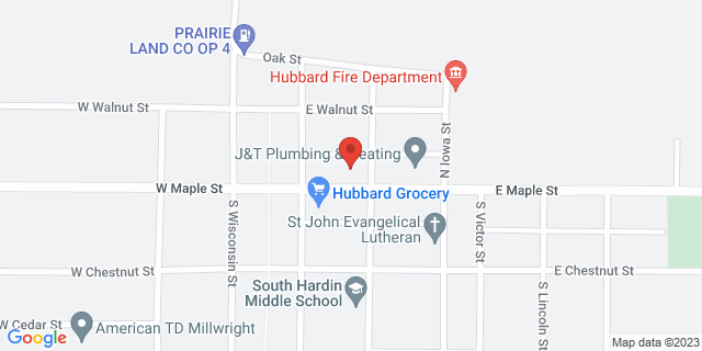 219 E Maple St, Hubbard, Iowa, IA, 50122-7729 Map