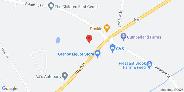 63 W State St, Granby, Massachusetts, MA, 01033-9998 Map