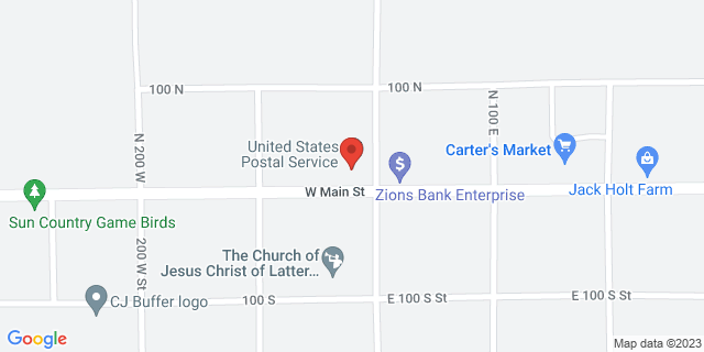 14 W Main St, Enterprise, Utah, UT, 84725-8001 Map