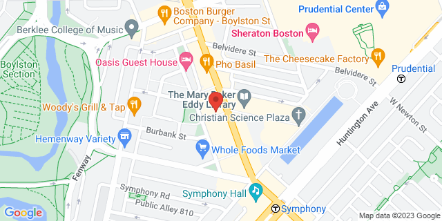 207 Massachusetts Ave, Boston, Massachusetts, MA, 02115-3043 Map