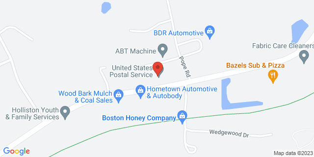 1661 Washington St, Holliston, Massachusetts, MA, 01746-9998 Map