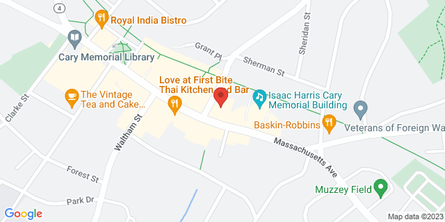 1661 Massachusetts Ave, Lexington, Massachusetts, MA, 02420-9998 Map