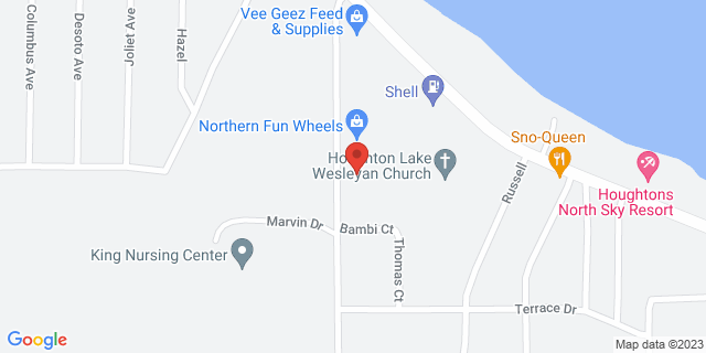 2255 Tower Hill Rd, Houghton Lake, Michigan, MI, 48629-9498 Map