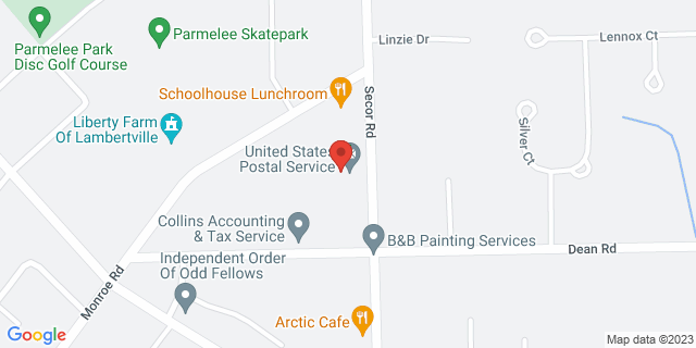 8213 Secor Rd, Lambertville, Michigan, MI, 48144-9998 Map