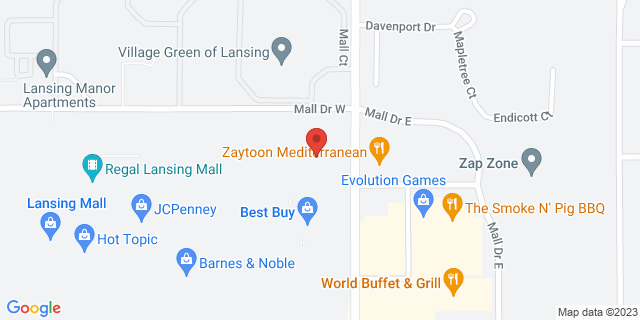 5208 W Saginaw Hwy, Lansing, Michigan, MI, 48917-1913 Map