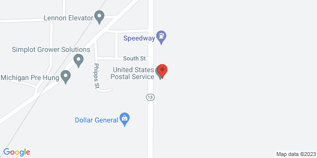 3195 S Sheridan Rd, Lennon, Michigan, MI, 48449-9998 Map