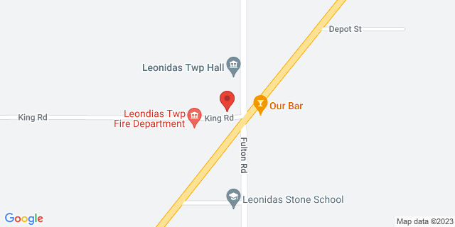 30980 King Rd, Leonidas, Michigan, MI, 49066-9800 Map