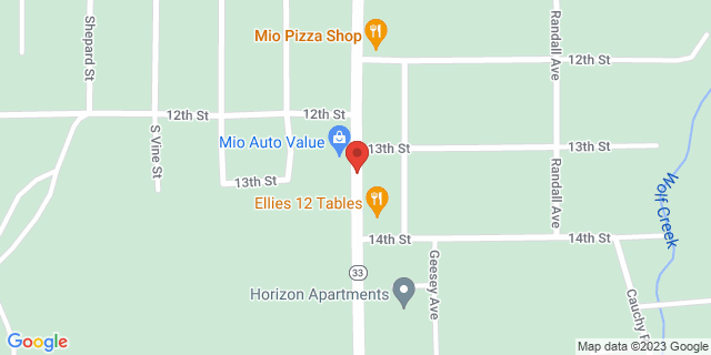 213 S Morenci Ave, Mio, Michigan, MI, 48647-2509 Map