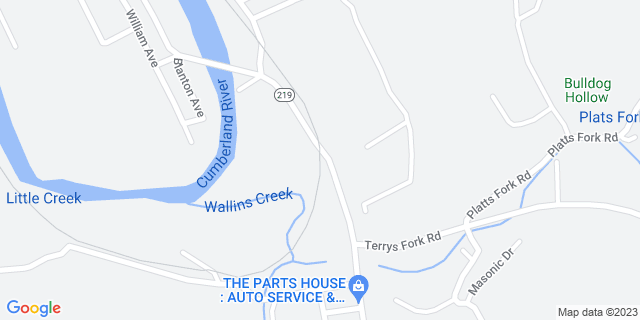 854 Highway 219, Wallins Creek, Kentucky, KY, 40873-9998 Map