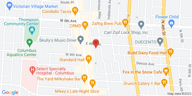 33 E 4Th Ave, Columbus, Ohio, OH, 43201-3501 Map