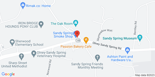 901 Olney Sandy Spring Rd, Sandy Spring, Maryland, MD, 20860-9998 Map